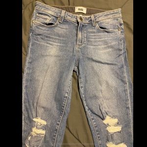 PAIGE Blue jeans size 30 93% cotton